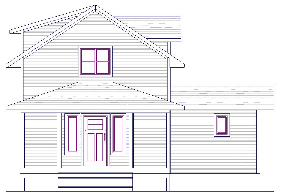 Sample Elevation Cottage Country Design Sample Elevation Cottage Country Design